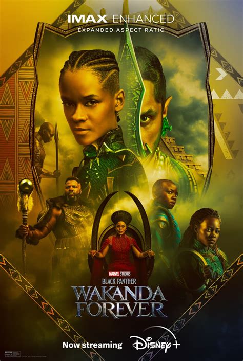 'Black Panther: Wakanda Forever' Arrives on Disney+ and Digital.
